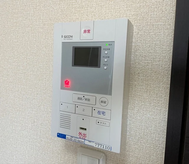モニター付きインターホン