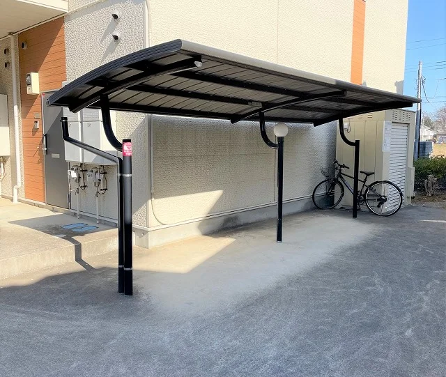 屋根付き駐輪場