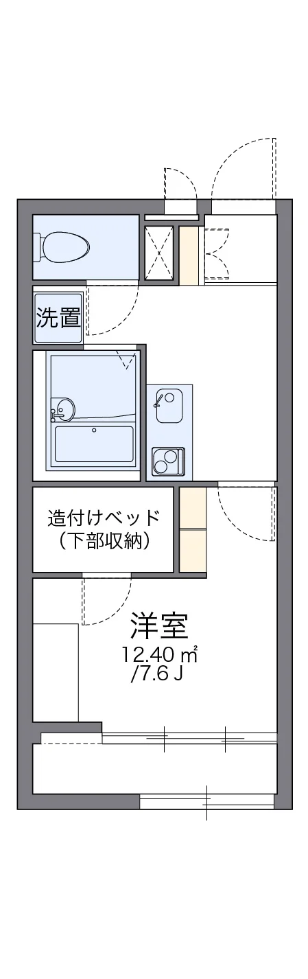 代表的な間取のため実際の間取とは異なる場合があります