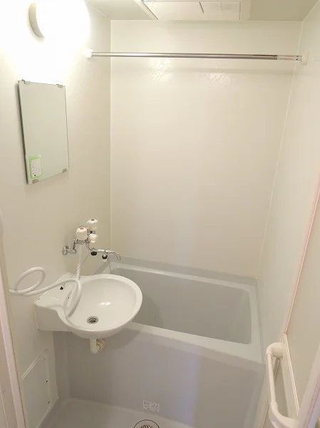 浴室乾燥機付だから雨の日も安心