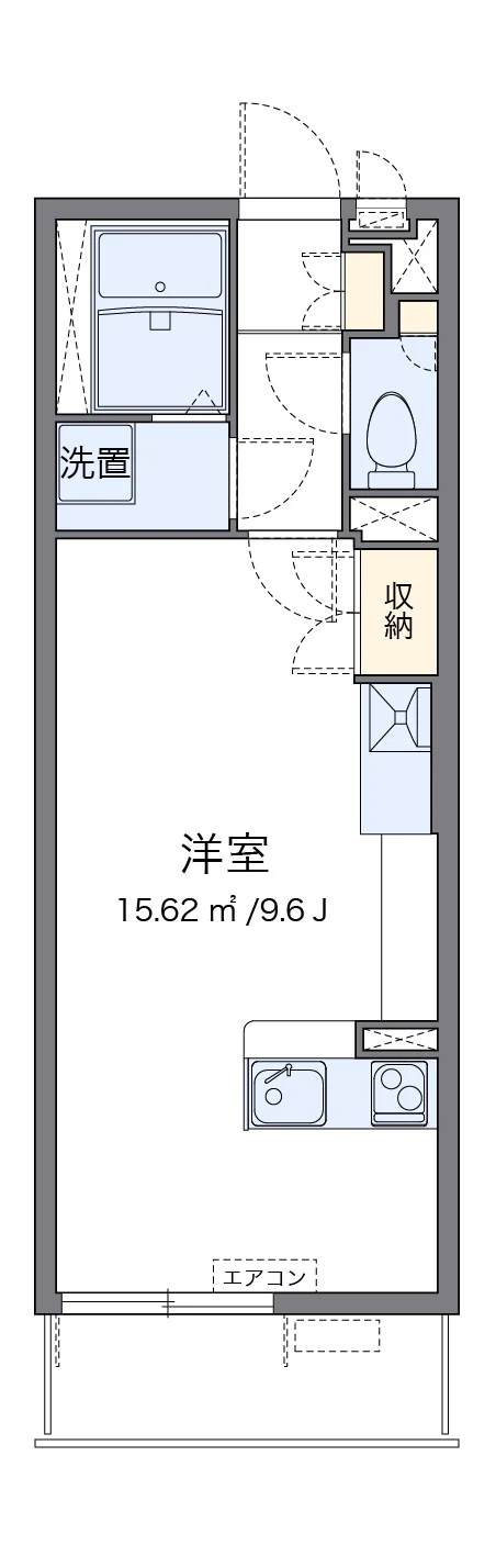 代表的な間取のため実際の間取とは異なる場合があります