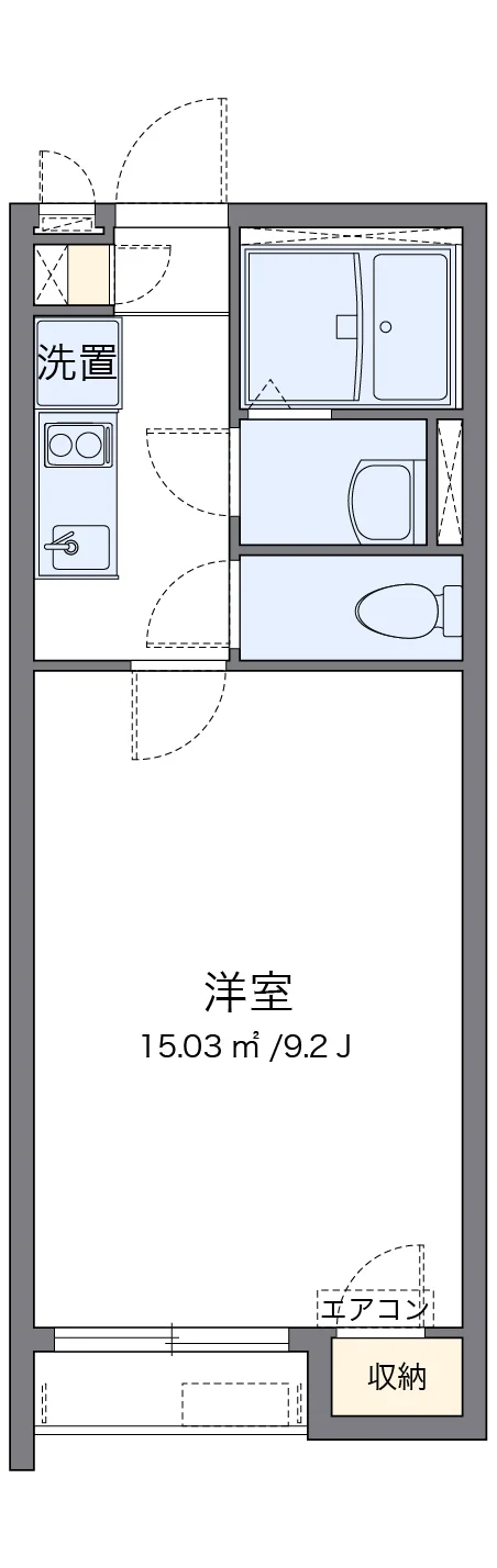 代表的な間取のため実際の間取とは異なる場合があります