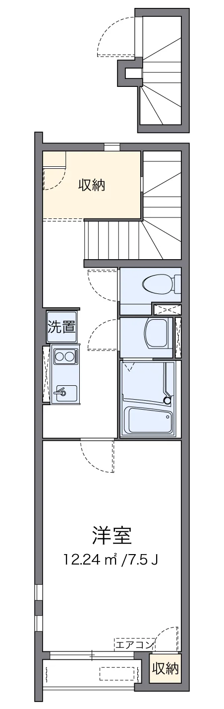 代表的な間取のため実際の間取とは異なる場合があります