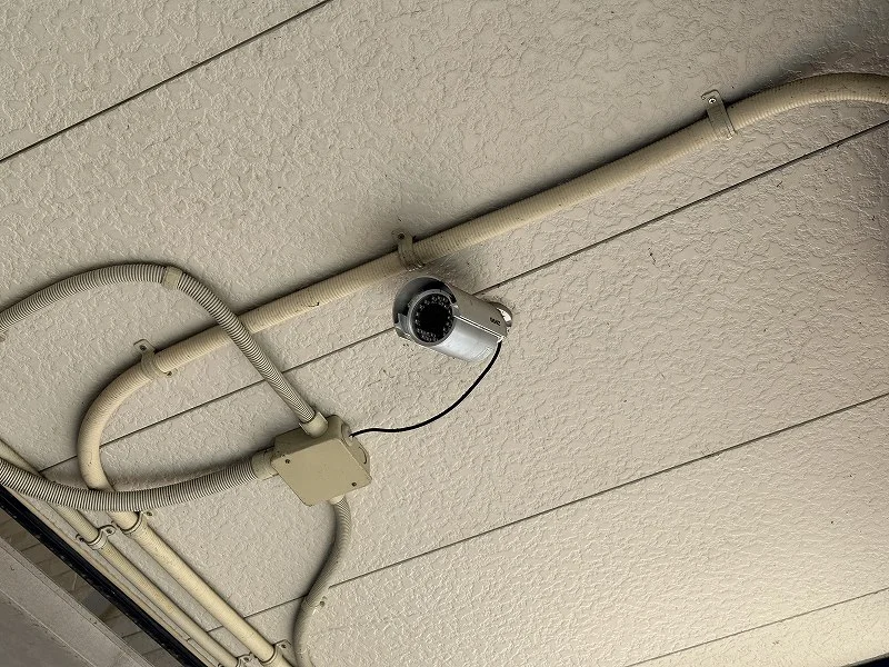 防犯カメラ付でセキュリティ面も安心です！