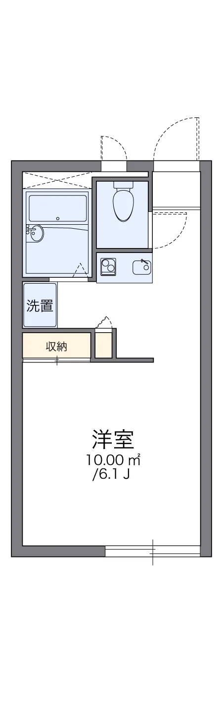 代表的な間取のため実際の間取とは異なる場合があります