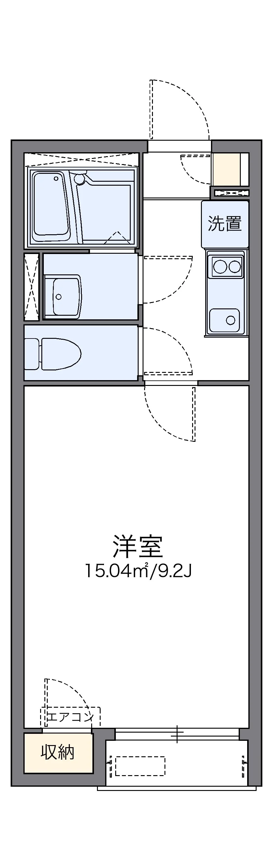 代表的な間取のため実際の間取とは異なる場合があります