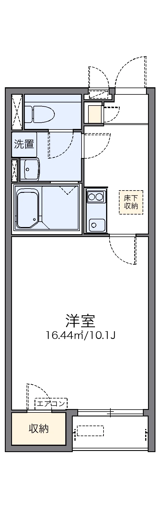 代表的な間取のため実際の間取とは異なる場合があります