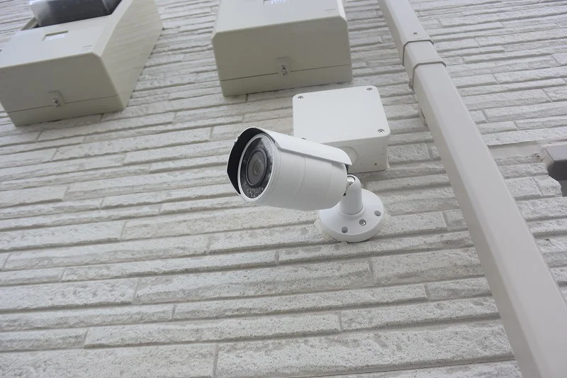 防犯カメラ付き