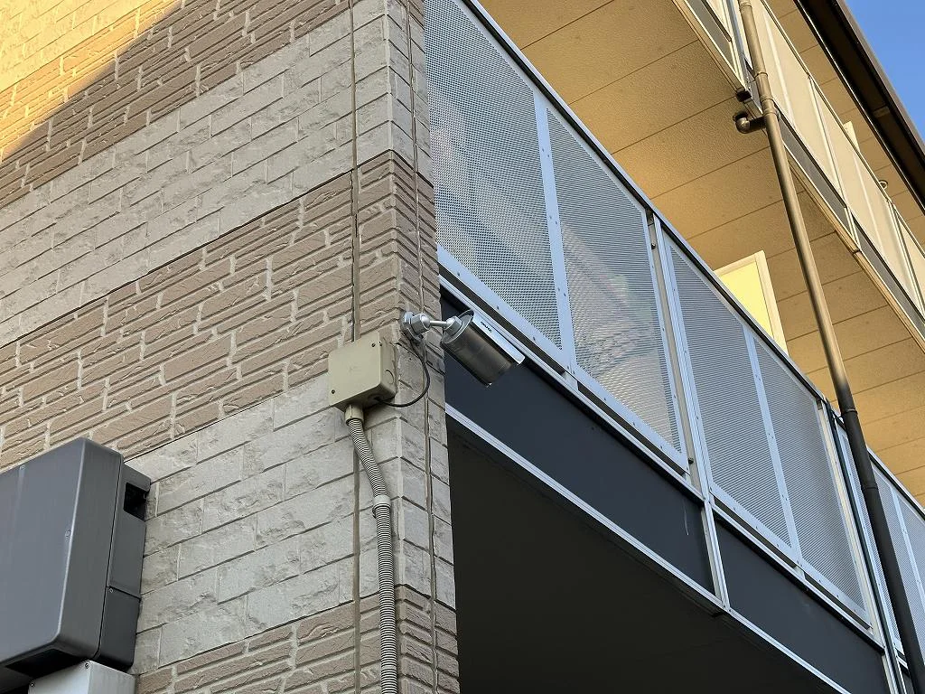 防犯カメラ付でセキュリティ面も安心です！