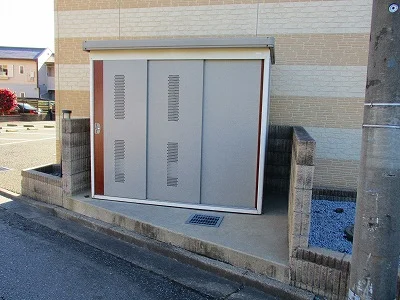 入居者様専用ゴミ庫となります