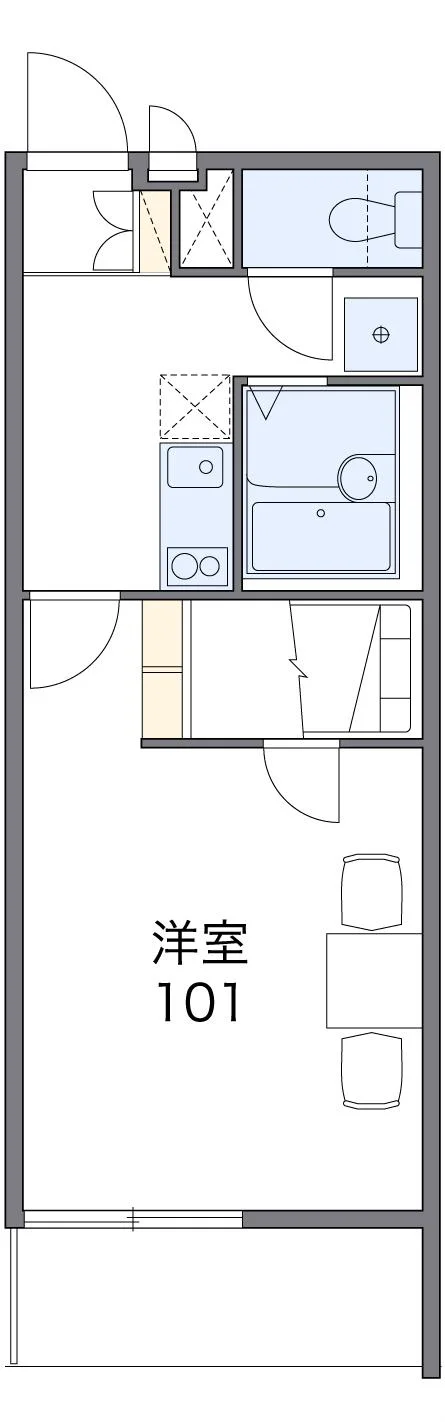代表的な間取のため実際の間取とは異なる場合があります