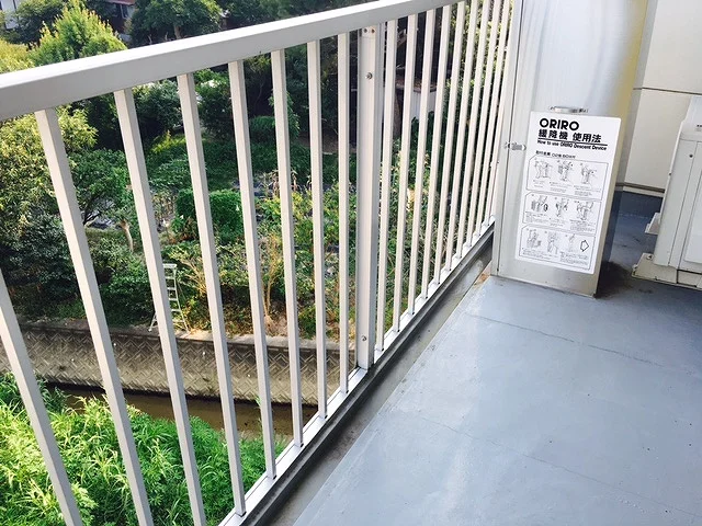 ベランダ付きです。