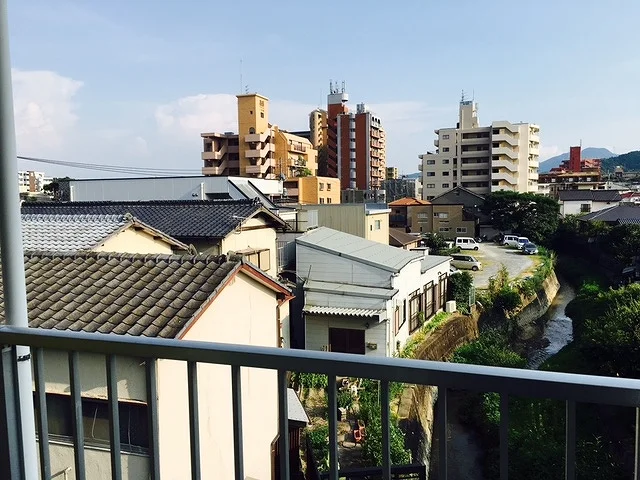 ベランダからの景色です。