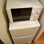 冷蔵庫、電子レンジ