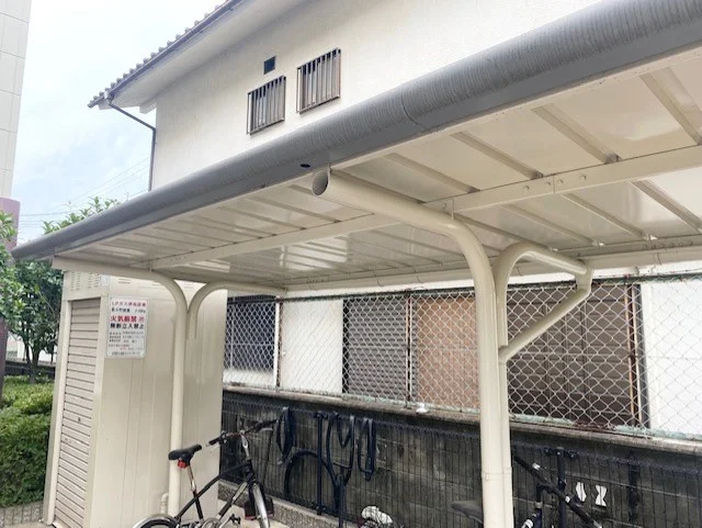 駐輪場です。