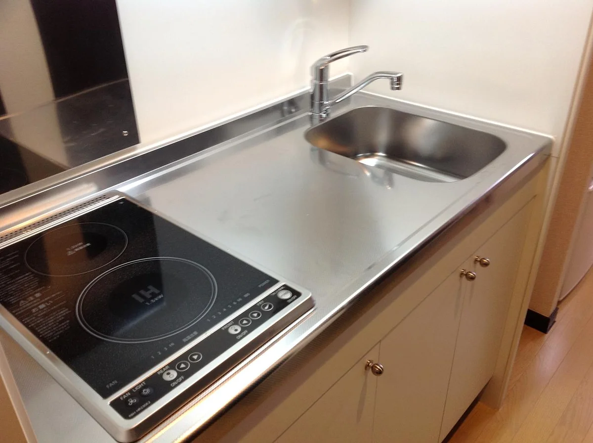 収納豊富なキッチン