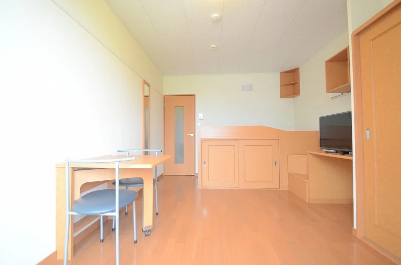 1Ｆのお部屋はフローリングです。