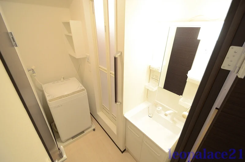 便利な室内洗濯機置き場♪