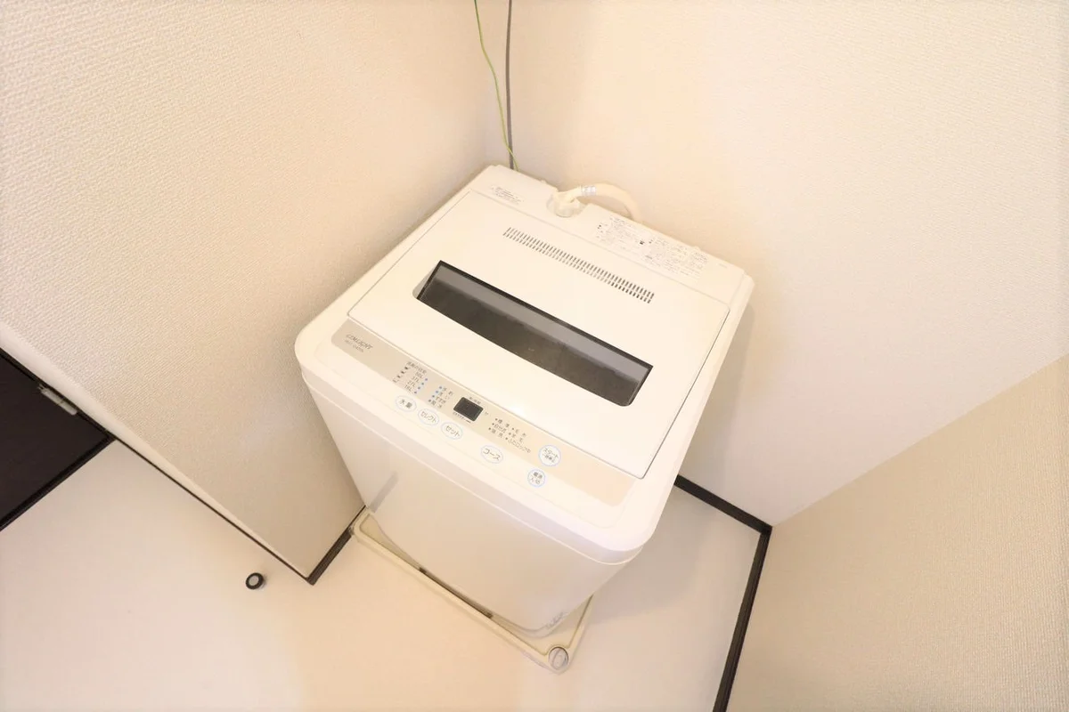 室内洗濯機完備によりお手軽に引越しが可能！