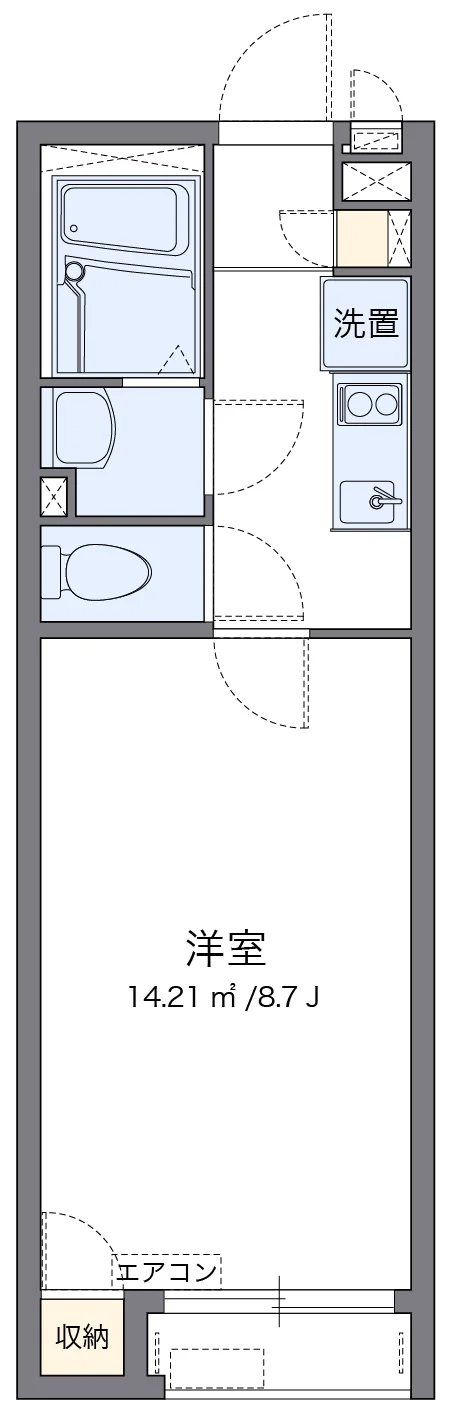 代表的な間取のため実際の間取とは異なる場合があります