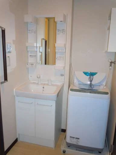 独立洗面台・洗濯機