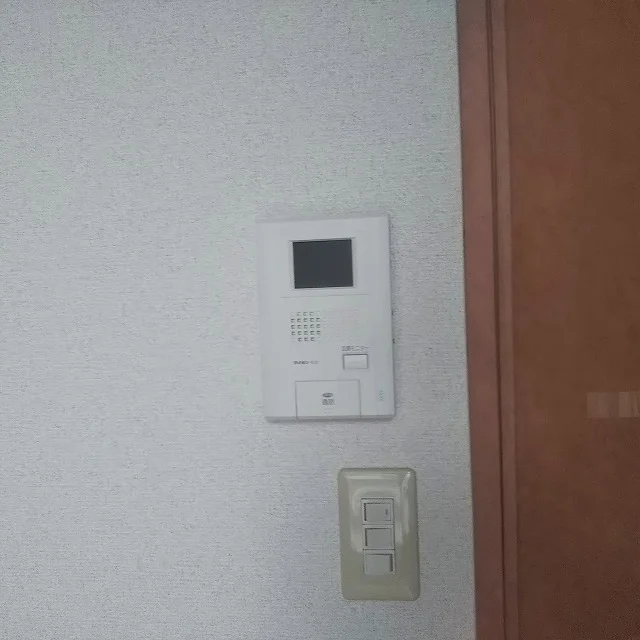 モニター付きインターフォンで急な来訪にも安心！