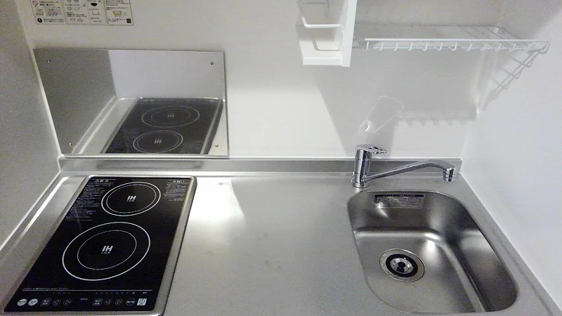 ワイドタイプのキッチン