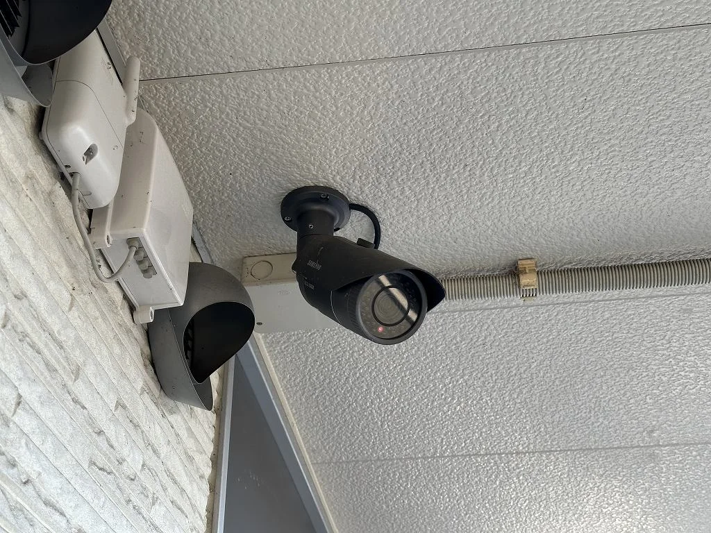 防犯カメラ付でセキュリティ面も安心です！