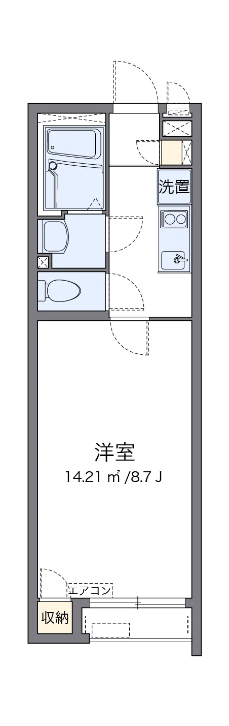 代表的な間取のため実際の間取とは異なる場合があります