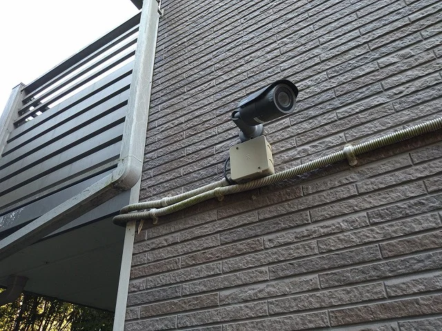 防犯カメラ設置