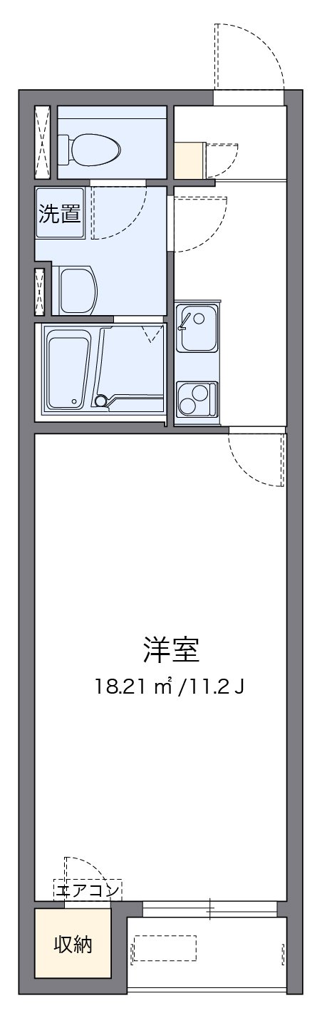 代表的な間取のため実際の間取とは異なる場合があります