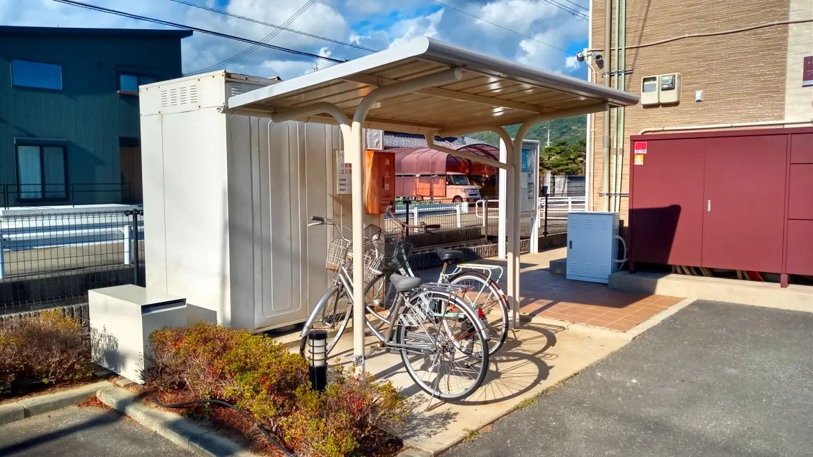 屋根付き駐輪場