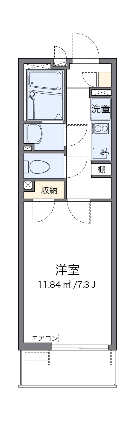 代表的な間取のため実際の間取とは異なる場合があります