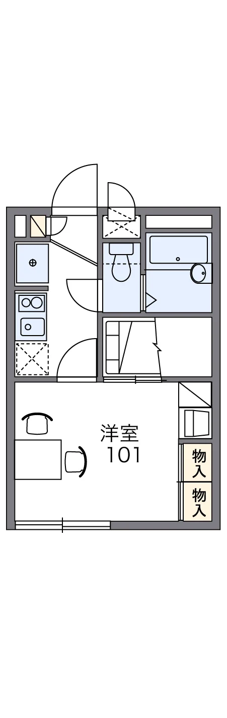 代表的な間取のため実際の間取とは異なる場合があります