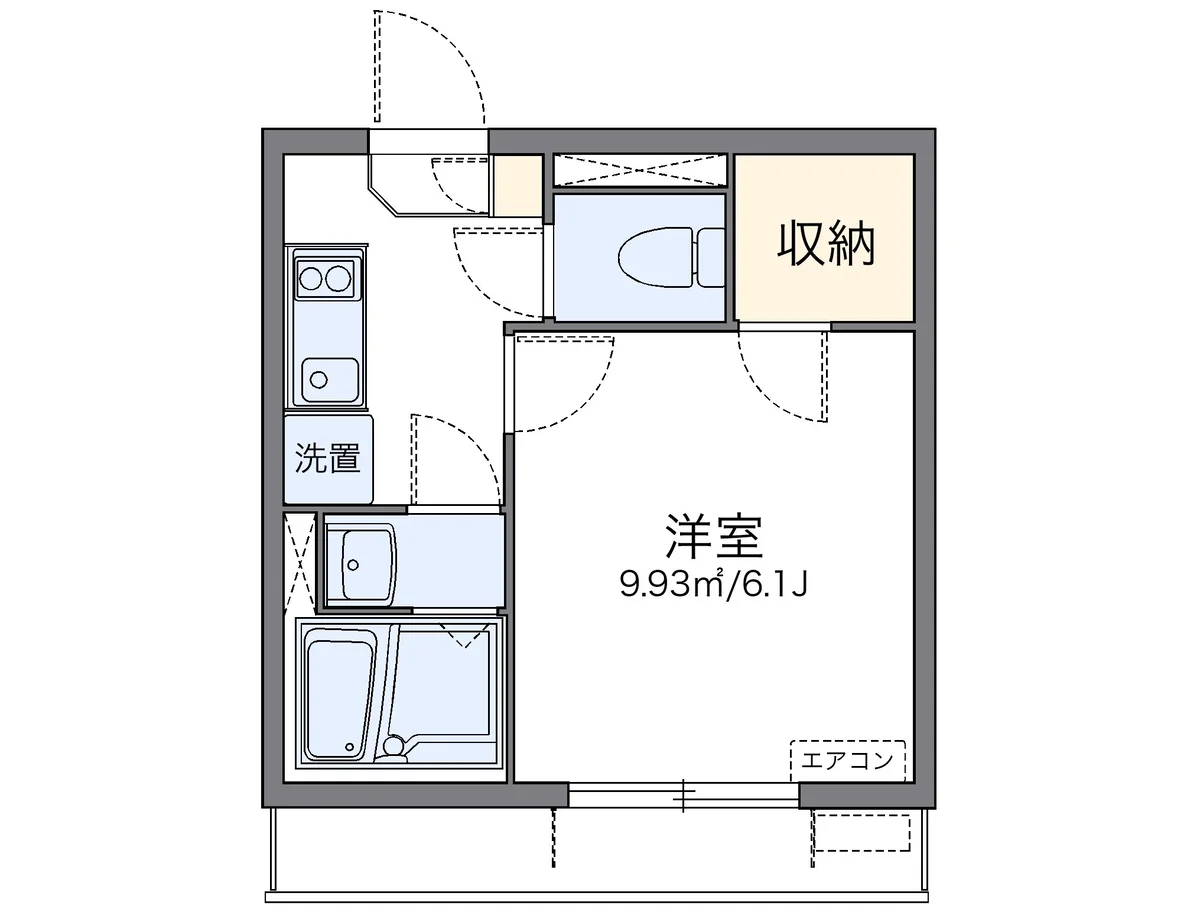 代表的な間取のため実際の間取とは異なる場合があります