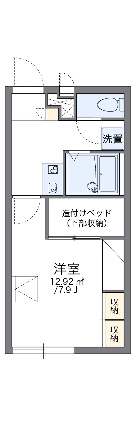 代表的な間取のため実際の間取とは異なる場合があります