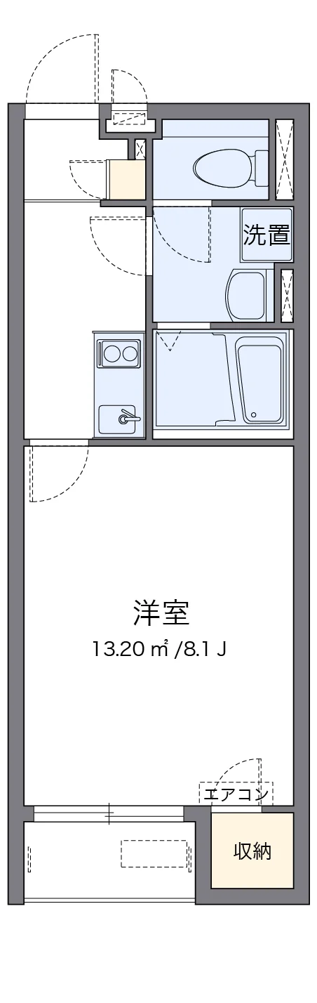 代表的な間取のため実際の間取とは異なる場合があります