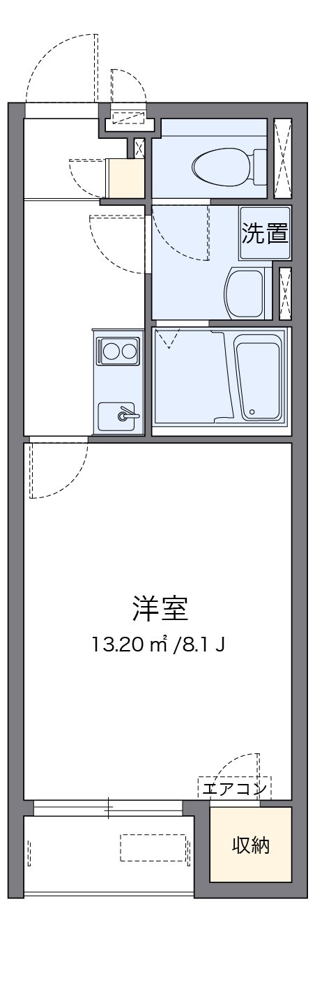 代表的な間取のため実際の間取とは異なる場合があります
