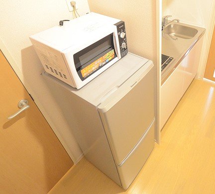 冷蔵庫・電子レンジ設置済
