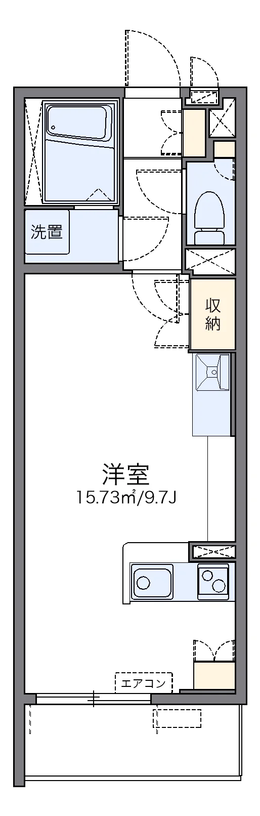 代表的な間取のため実際の間取とは異なる場合があります
