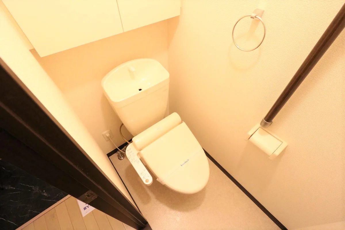 温水洗浄便座を完備しており快適な毎日を！