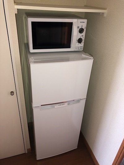 電子レンジ　冷蔵庫付き