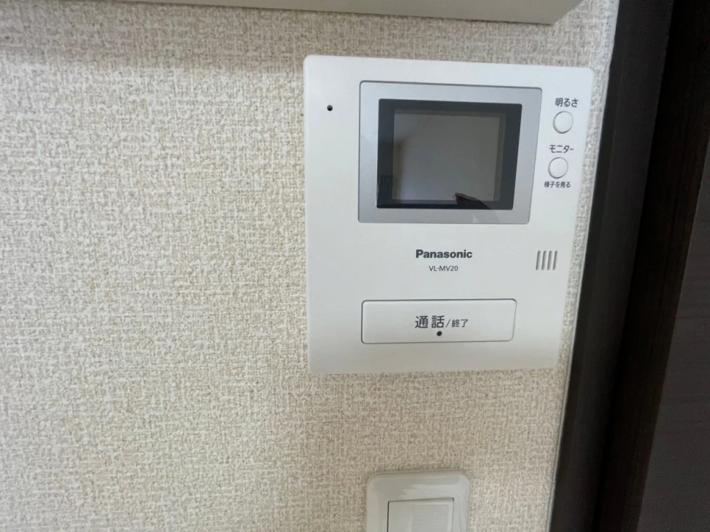 TVモニター付きインターフォン