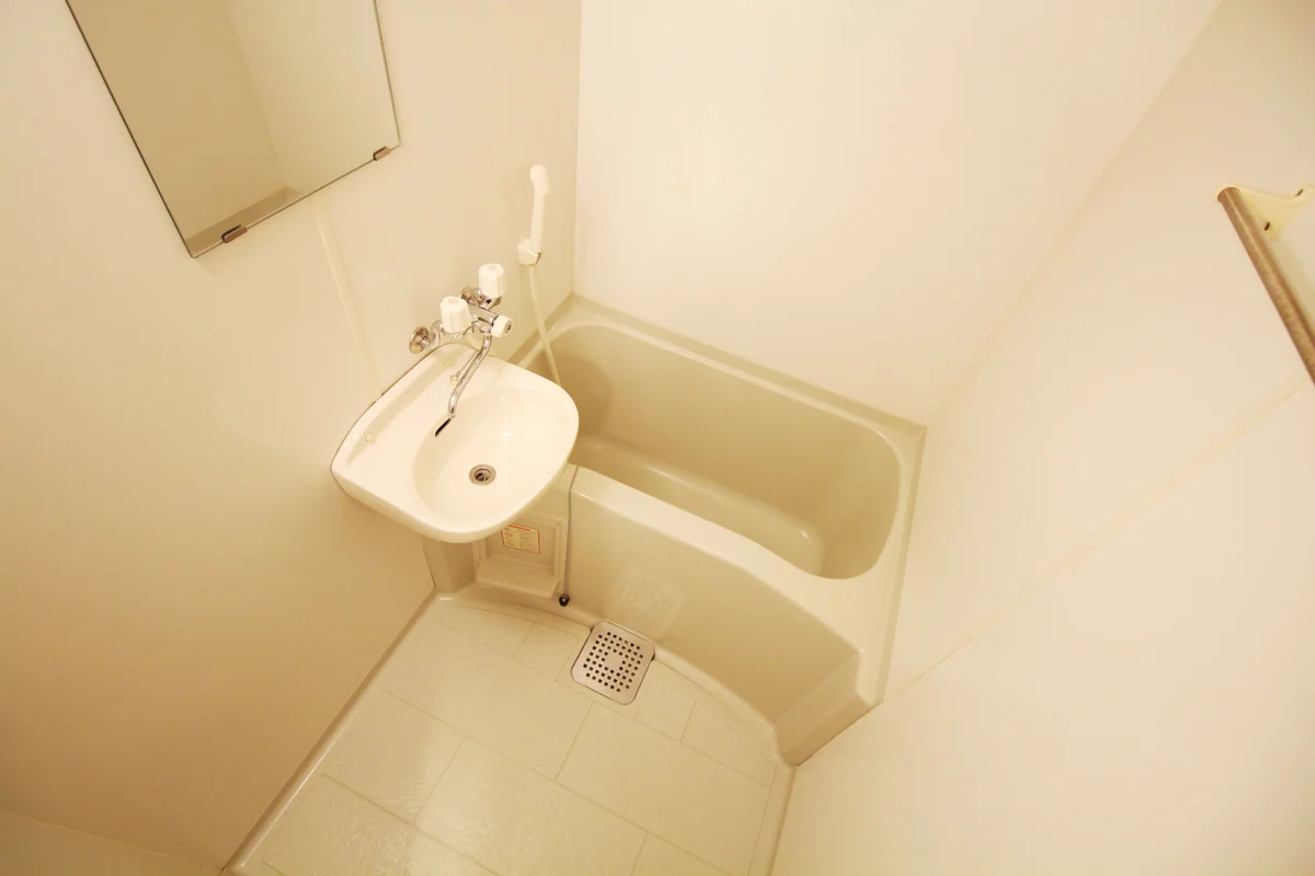 バス・トイレが別なのでバスタイムはゆっくり出来ますね♪