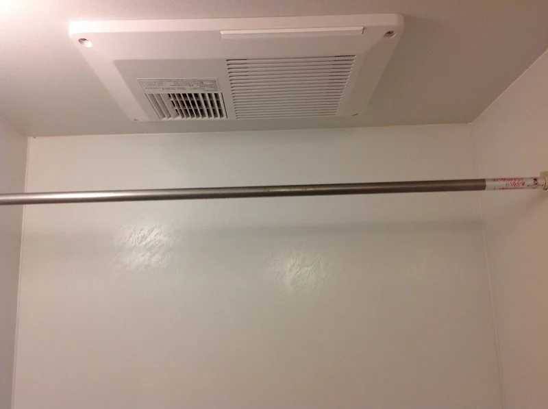 浴室喚起乾燥機も付いて雨の日の洗濯も安心です。