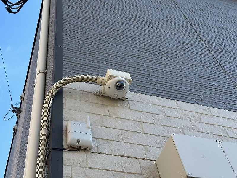 防犯カメラ付でセキュリティ面も安心です！