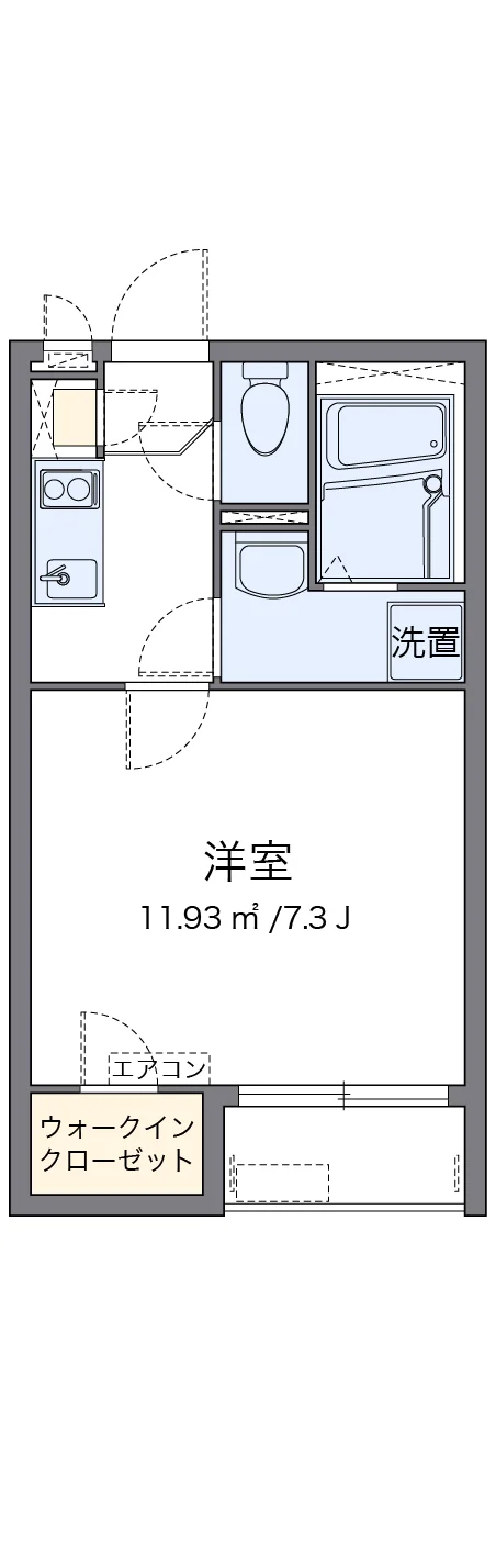 代表的な間取のため実際の間取とは異なる場合があります