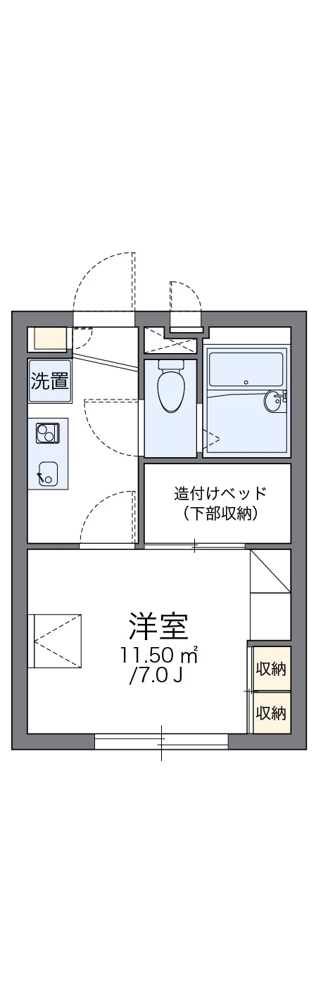 代表的な間取のため実際の間取とは異なる場合があります
