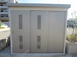 入居者様専用ゴミ庫となります