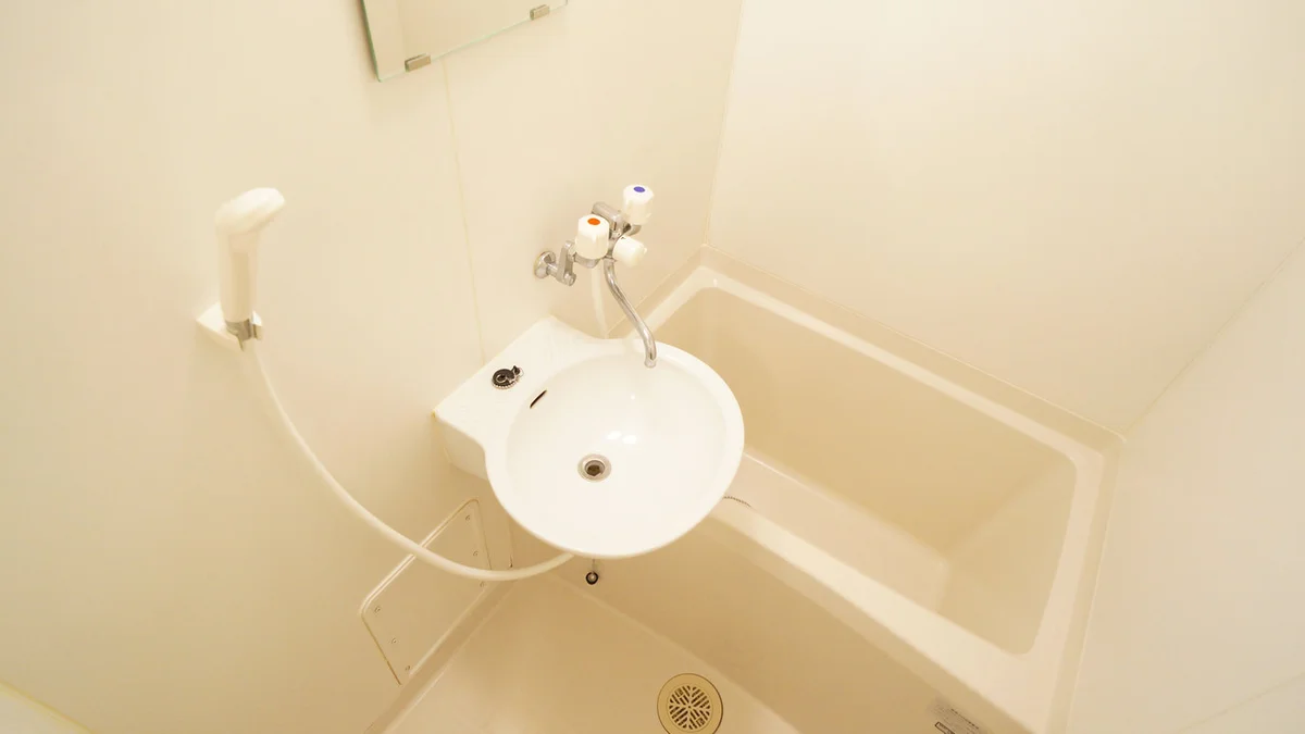 雨の日に便利な浴室乾燥機能付き♪